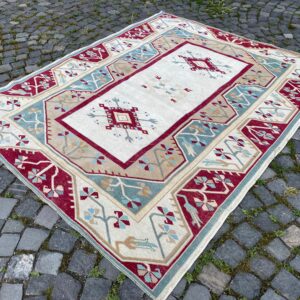 5.8 ft. x 7.2 ft. Vintage Turkish Rug TR27377 Image 1