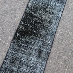 1.3 ft. x 7.1 ft. Vintage Overdyed Rug TR32823 Image 1