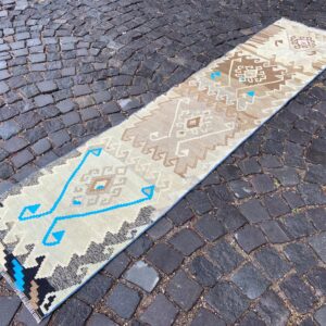 1.9 ft. x 8.7 ft. Vintage Kilim Rug TR61392 Image 1
